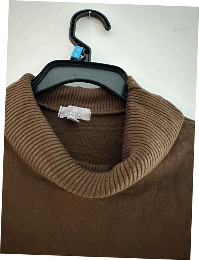 Pull col roulé nafnaf - photo numéro 2