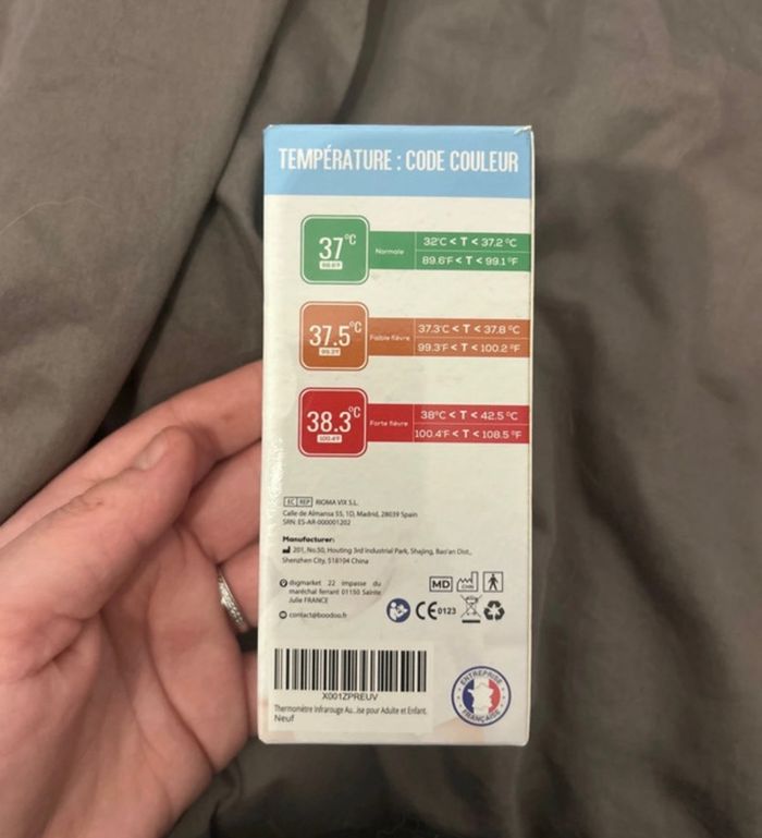 Thermomètre infrarouge - photo numéro 8