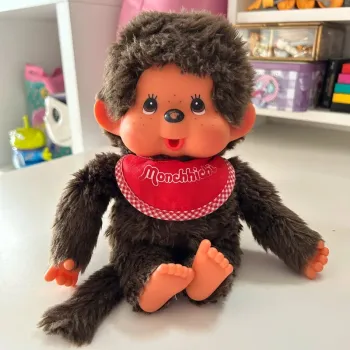 Peluche singe monchhichi taille moyenne