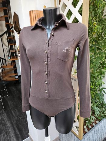 Liu-Jo body chemise marron taille S