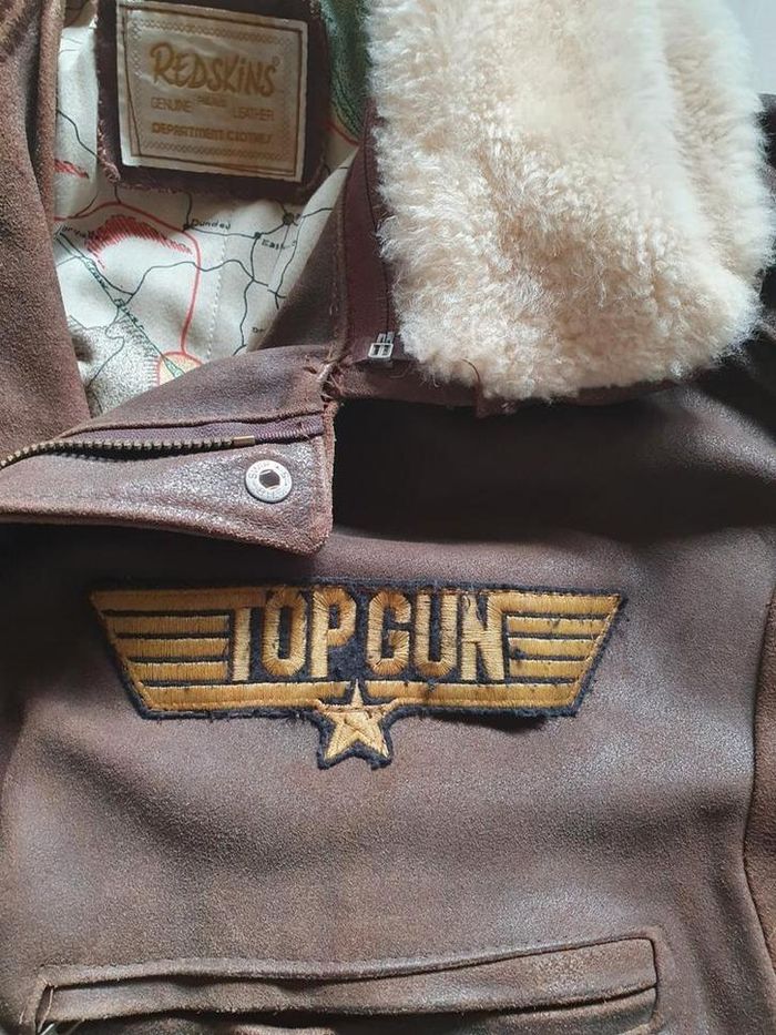 Veste en cuir Topgun