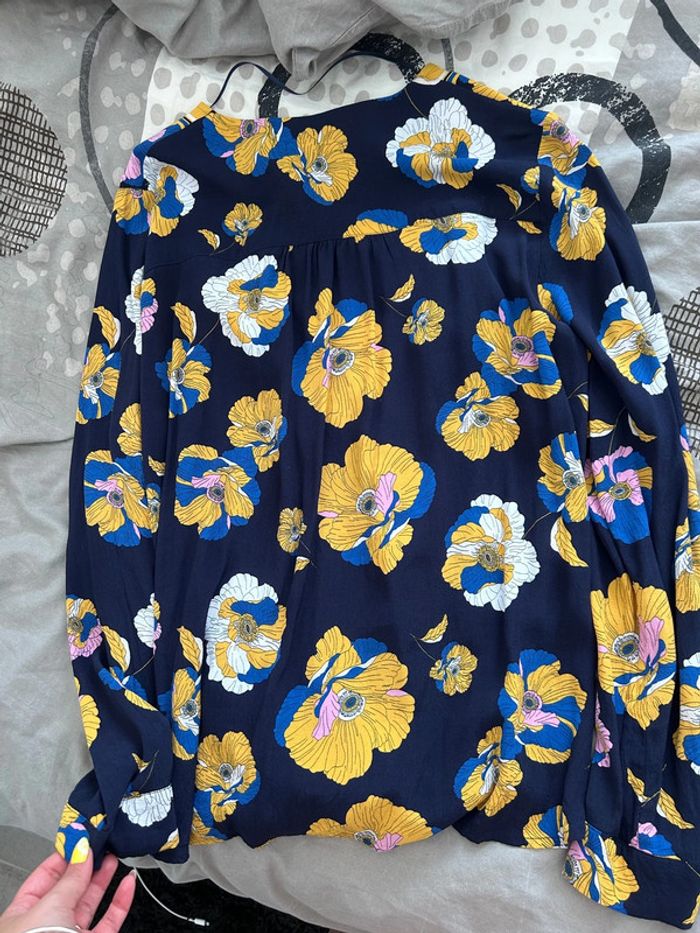 Blouse Camaïeu à fleurs T42 - photo numéro 8