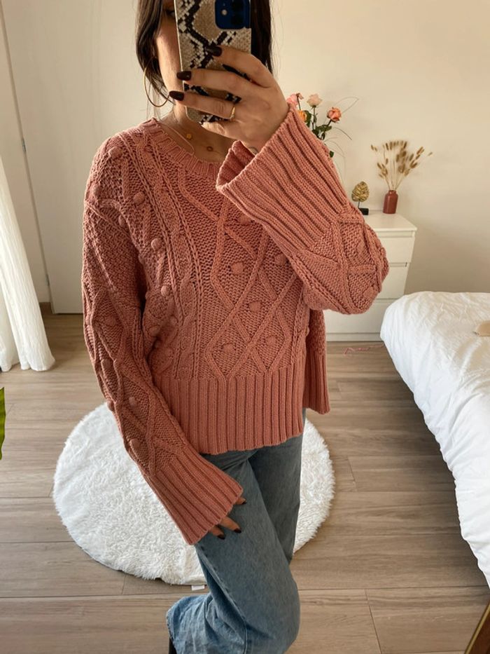 Pull épais en maille Zara - photo numéro 5