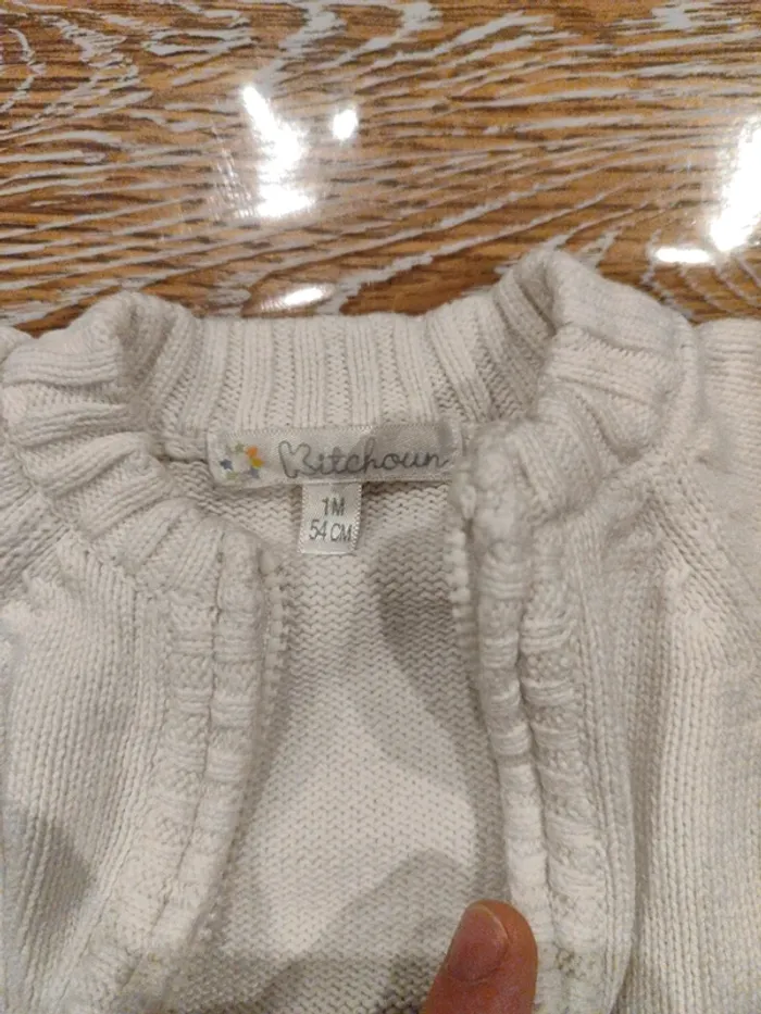 🍁 gilet pour bébé 1 mois 🍁 - photo numéro 5