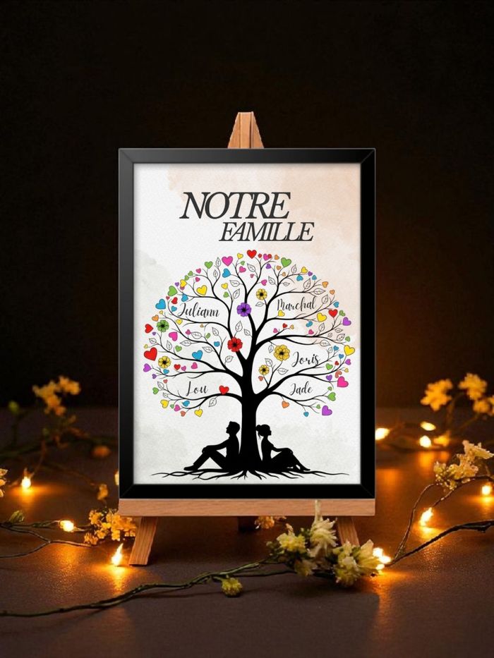 Affiche arbre de vie personnalisé - photo numéro 4