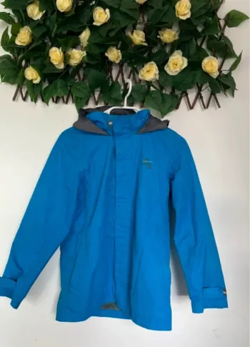 Imperméable, coupe vent bleu