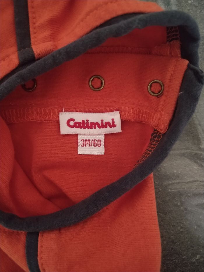 T-shirt garçon Catimini 3 mois - photo numéro 7