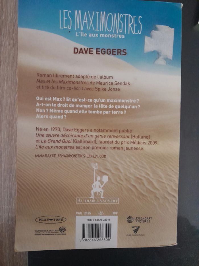 roman Max et les maximonstres - l'île aux monstres - photo numéro 4