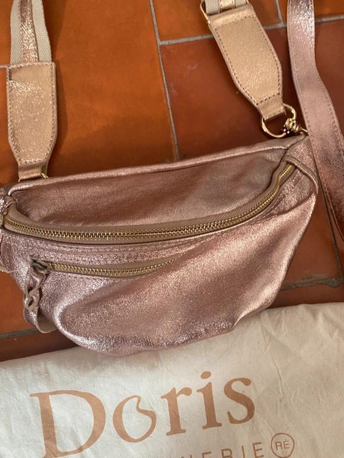 Sac banane or rosé irisé - photo numéro 2