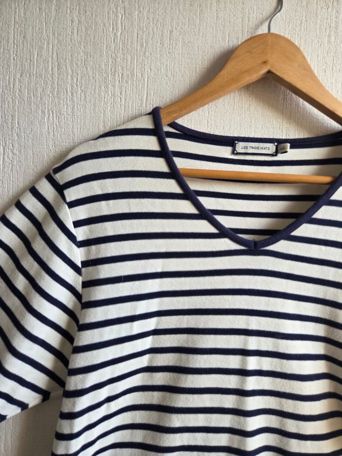 T-shirt Marinière épais authentique