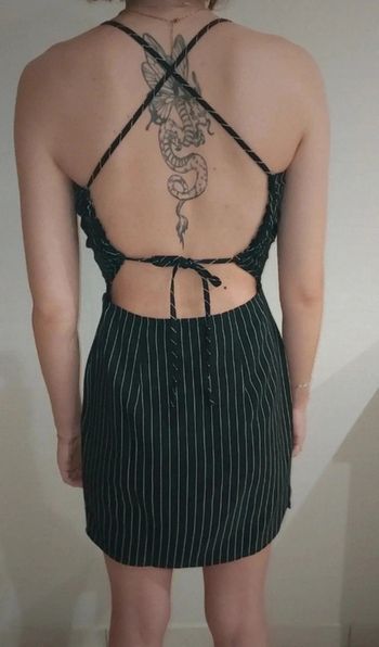 Robe dos nu H&M Divided 36