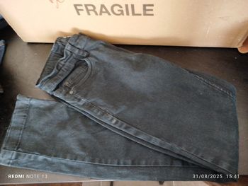 Jean noir  slim Liberto 12 ans