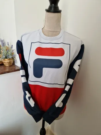 Pull sweat crew neck fila taille s