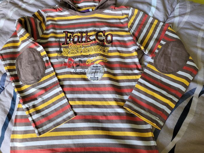 t-shirt Mlongue avec capuche sergent major 10ans (2e) - photo numéro 3