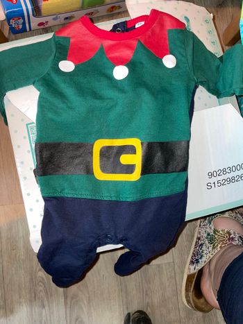 Pyjamas costume lutin 3 mois