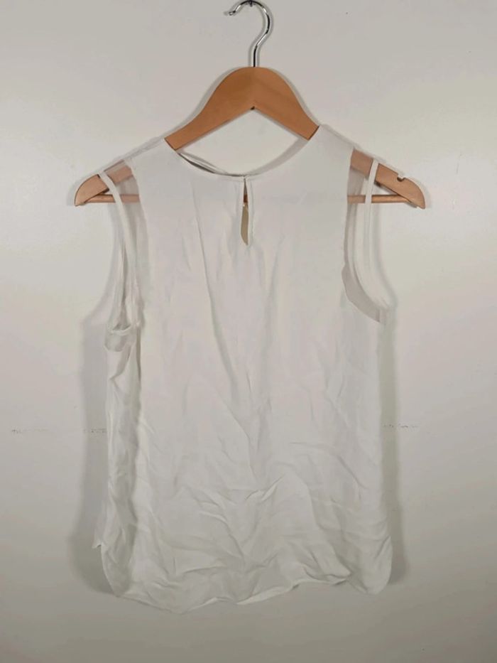 C7 blouse blanche Zara M - photo numéro 2