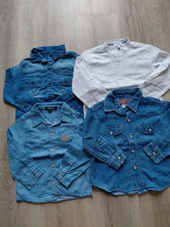 Chemises 24mois