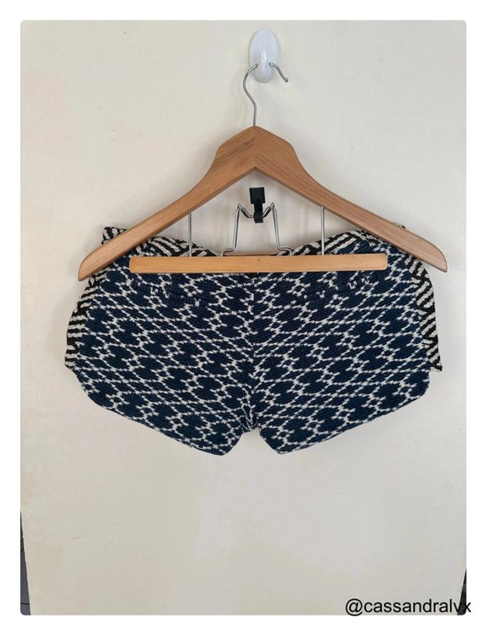 Short bleu et blanc Ba&sh - photo numéro 3