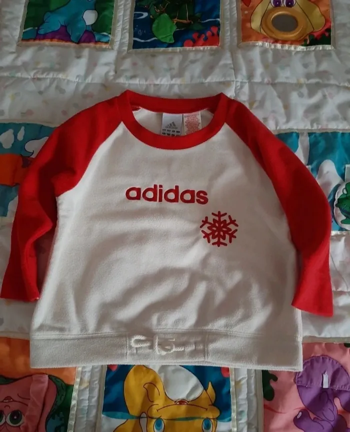 Ensemble polaire sweat et jogging adidas - photo numéro 4