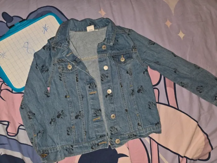 Veste en jeans minnie