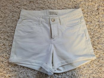 Short en jean blanc neuf