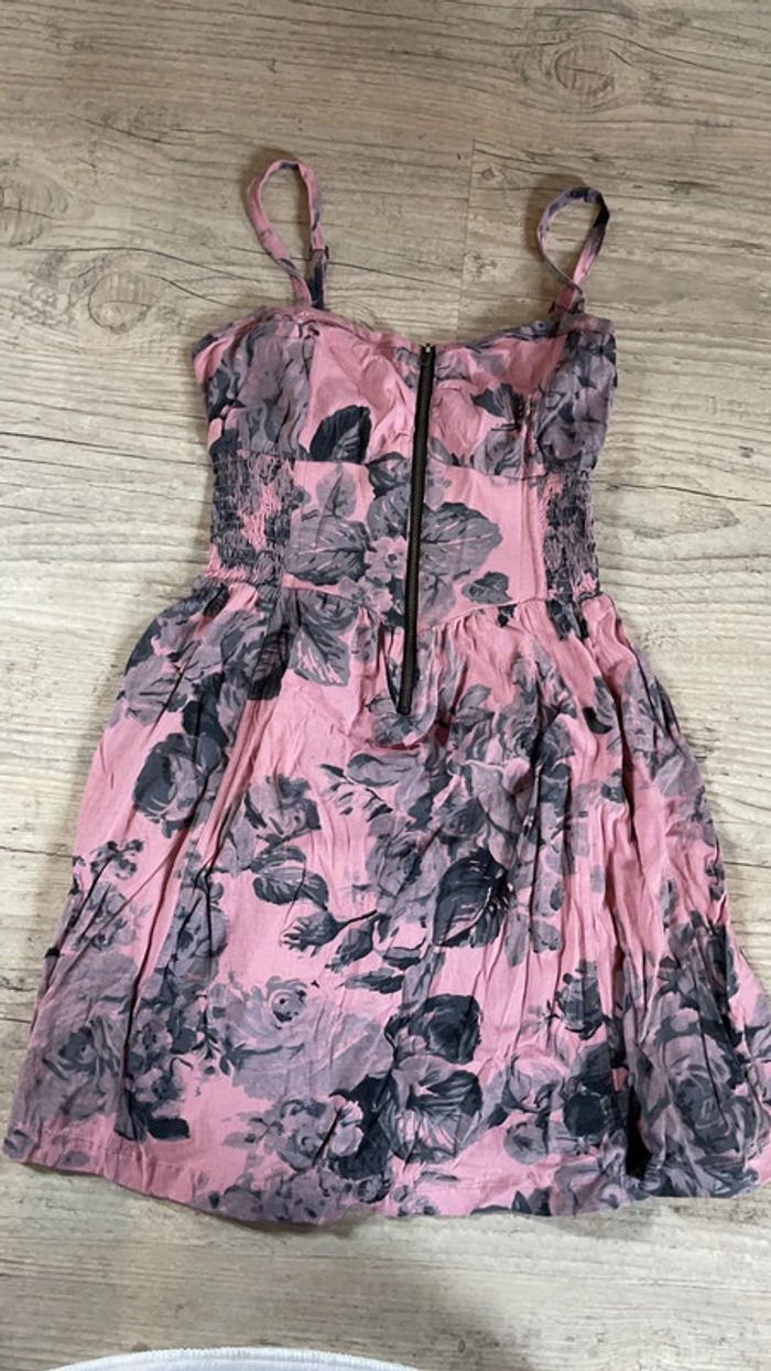 Robe tunique fleurie bershka