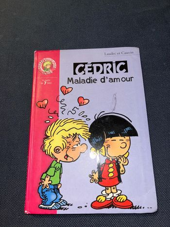 Livre pour enfants la bibliothèque rose Cédric maladie d amour