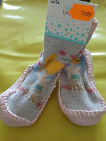 chaussons chaussettes disney 23/24