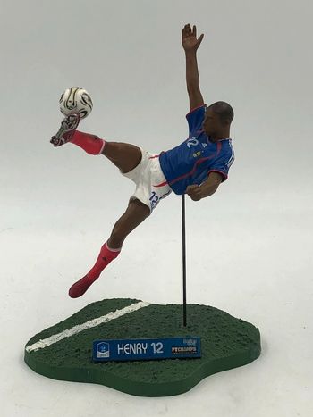 Figurine Ft Champs équipe de France Thierry Henry N•12 20 cm