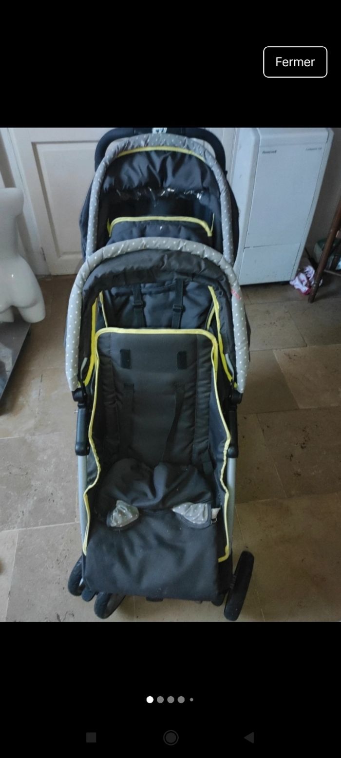 Poussette double pas envoie via mondial Relay trop volumineux