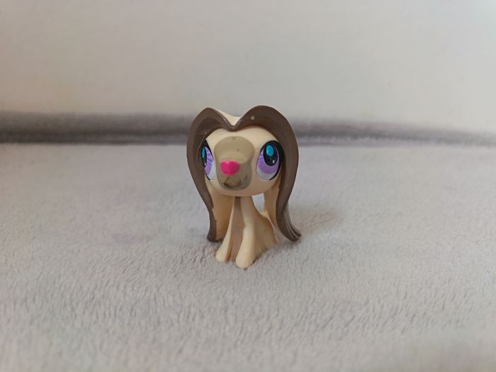 Petshop LPS Chien Lévrier Afghan n°2753 - Authentique Hasbro - photo numéro 1