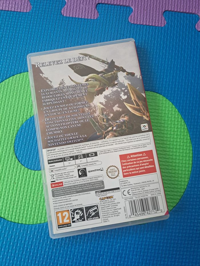 Jeu Switch : Monster Hunter Rise - photo numéro 3
