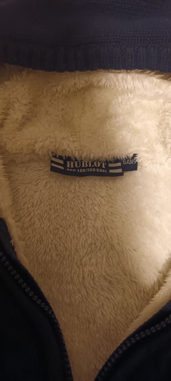 Gilet chaud Hublot 6 ans - photo numéro 3