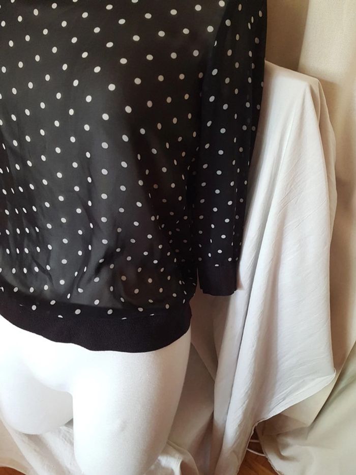 Petite blouse a pois - photo numéro 2