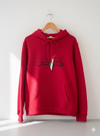 Sweat à capuche Palestine taille M 