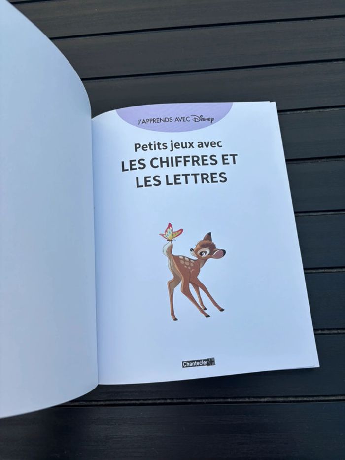 🌺Livre 2e maternelle j’apprends avec Disney les chiffres et les lettres🌺 - photo numéro 3
