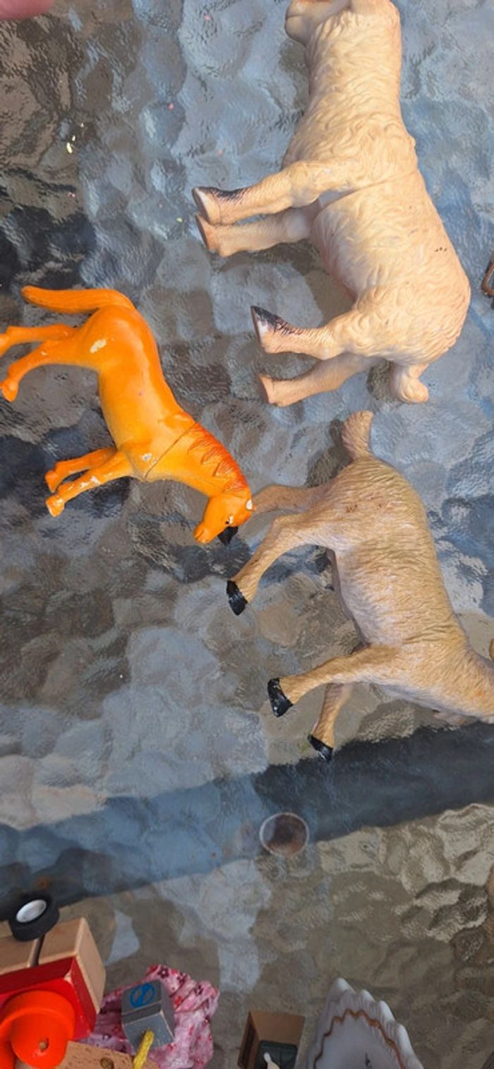 Lot 3 animaux plastique - photo numéro 2