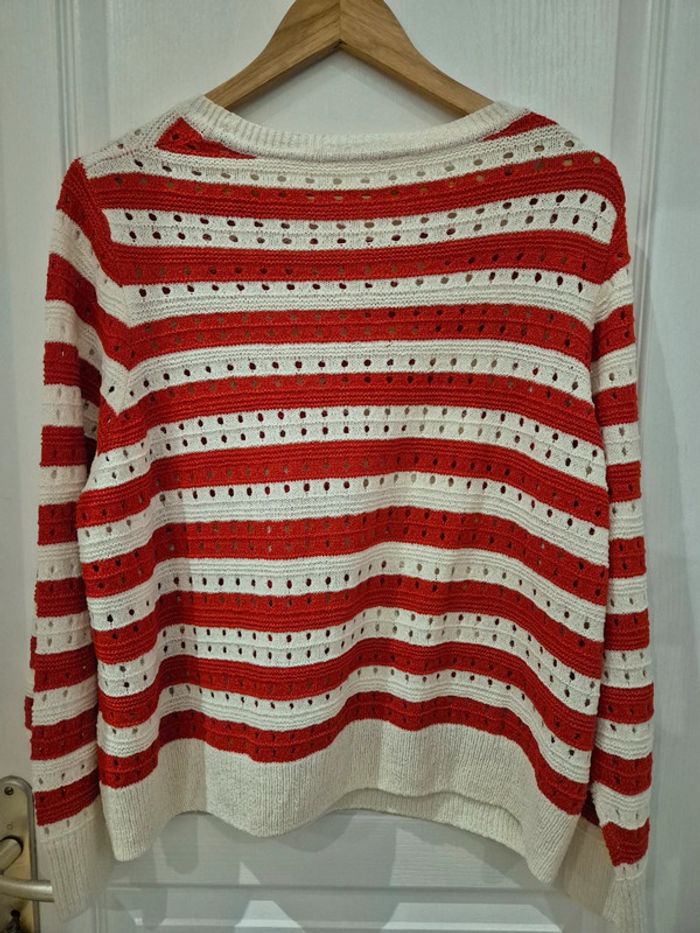 Pull rayures Taille 42 neuf - photo numéro 3