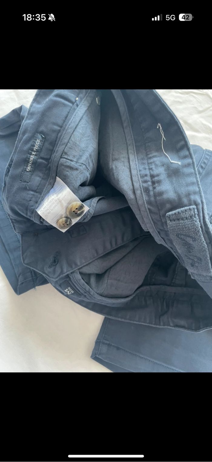 Short avec ceinture marine, neuf sans étiquette , T . M - photo numéro 6
