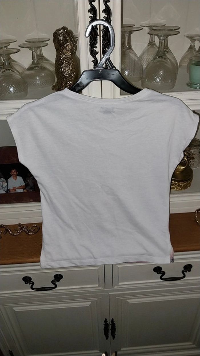 Tshirt Kiabi Imprimé girl très bon état raille 6 ans - photo numéro 5