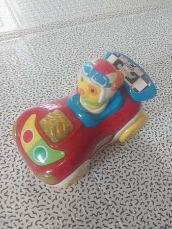 Voiture musicale VTech Baby Rallye – Jouet bébé interactif sons & lumières
