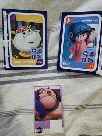 Cartes Disney jouons, rêvons Auchan 2024