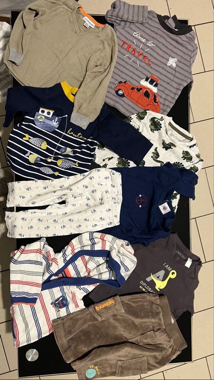 Lot vêtement garçon