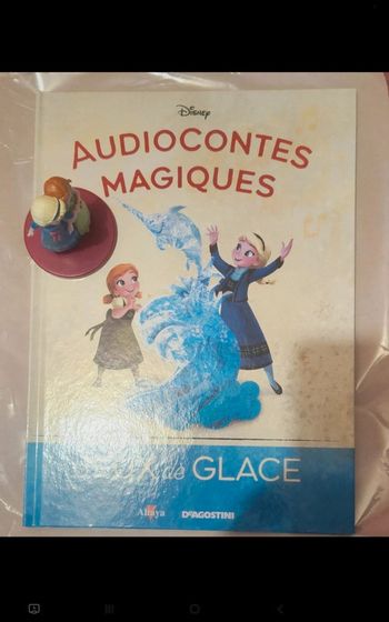 117Ēme audioconte magique collection altaya deagostini livre et figurine disney audio conte magic