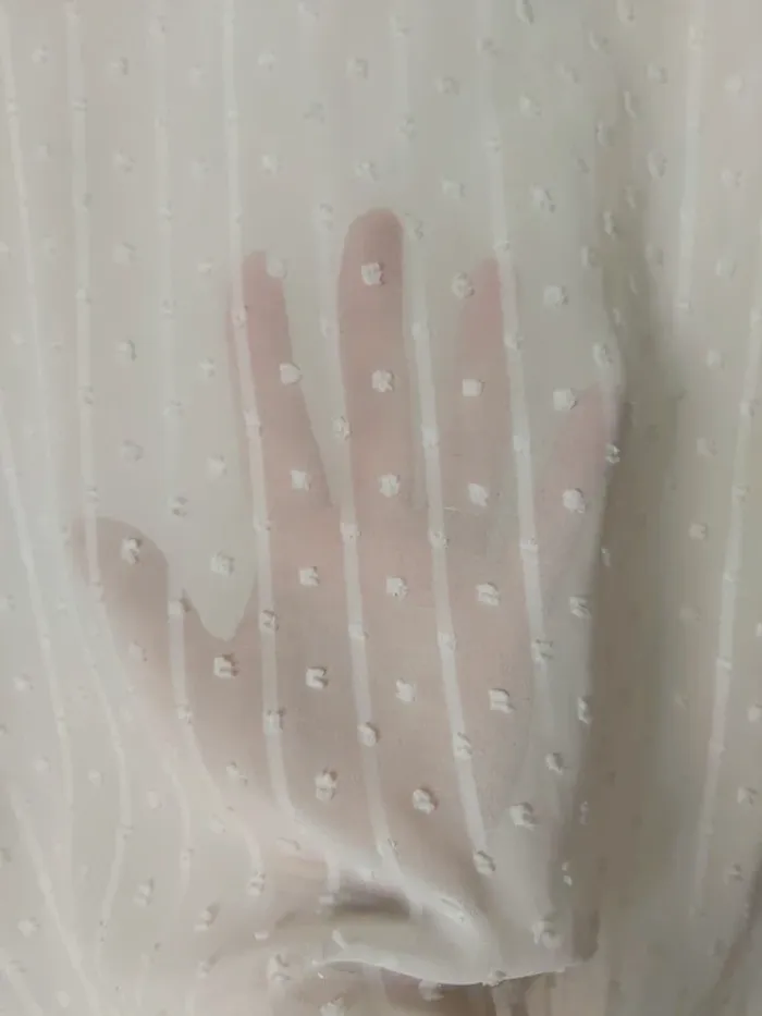 Blouse blanche voile - photo numéro 4
