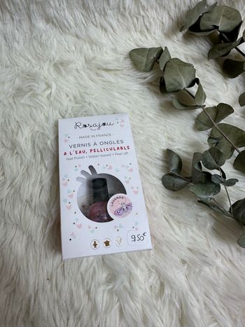 Vernis à l’eau coloris lavande Rosajou