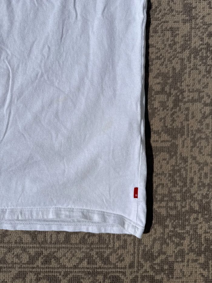 T-shirt Levi’s blanc logo noir – Taille S - photo numéro 3