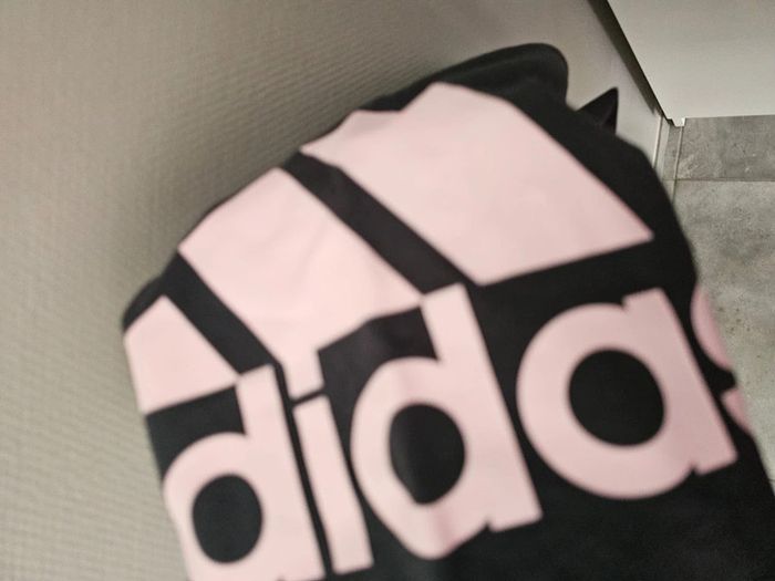 Legging fille 13 ans /14 adidas gris rose - photo numéro 2