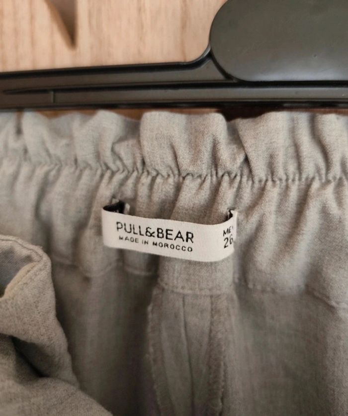 Short gris clair, nouette T S Pull & Bear - photo numéro 8
