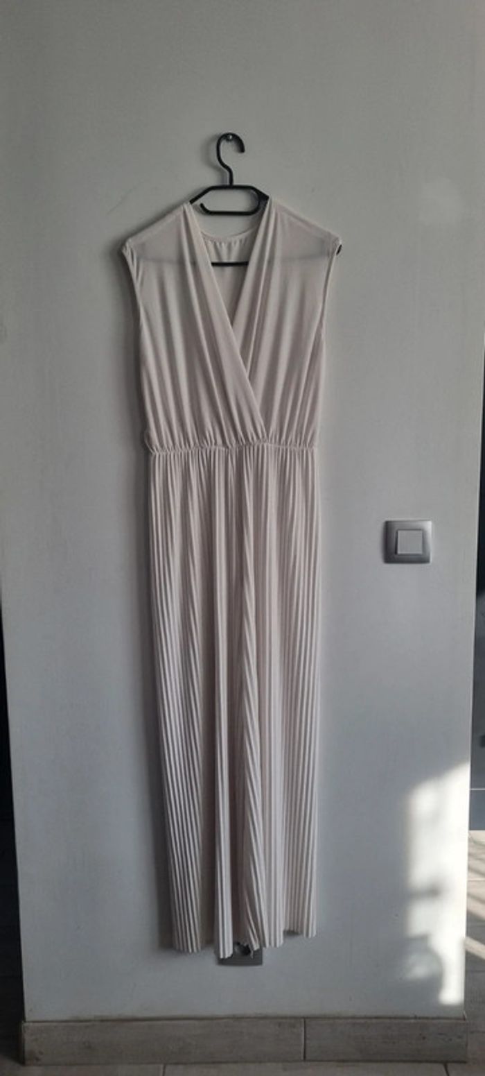 Combi pantalon blanche